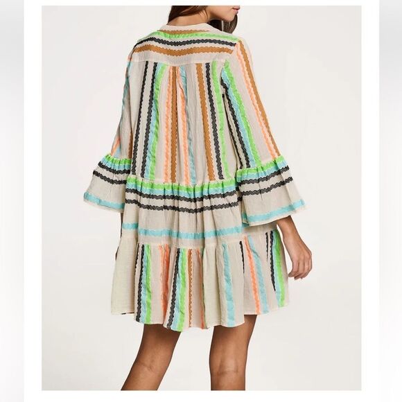 Devotion Twins’ Ella Stripe Jacquard Dress - Picture 4 of 9